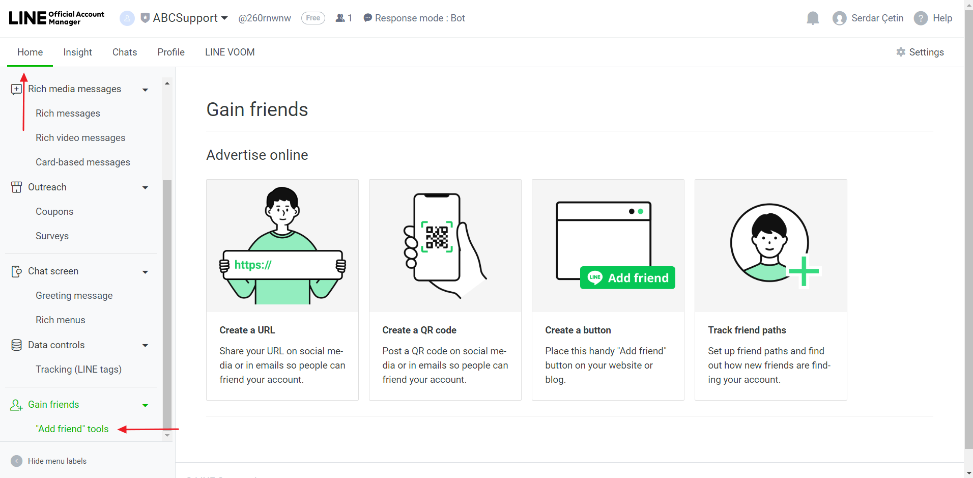 LINE messenger